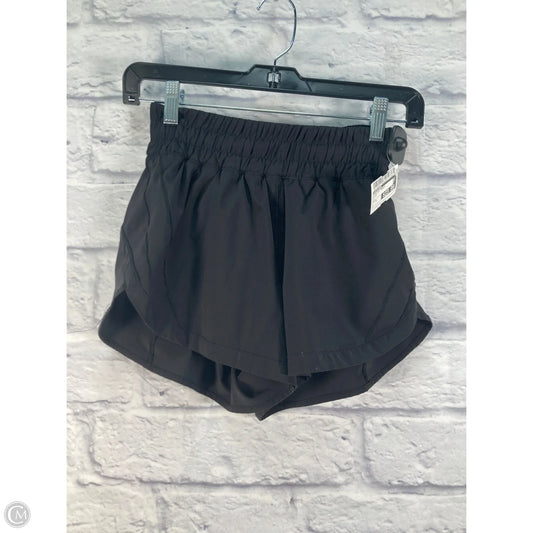 Athletic Shorts By Lululemon In Black, Size: 4