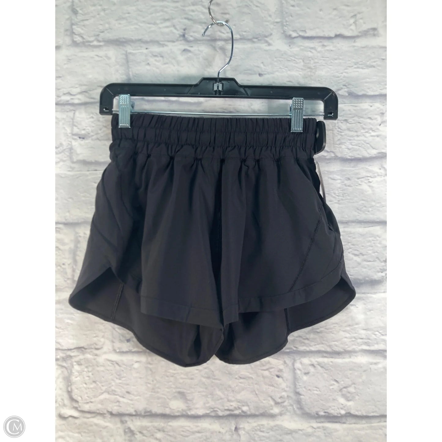 Athletic Shorts By Lululemon In Black, Size: 4