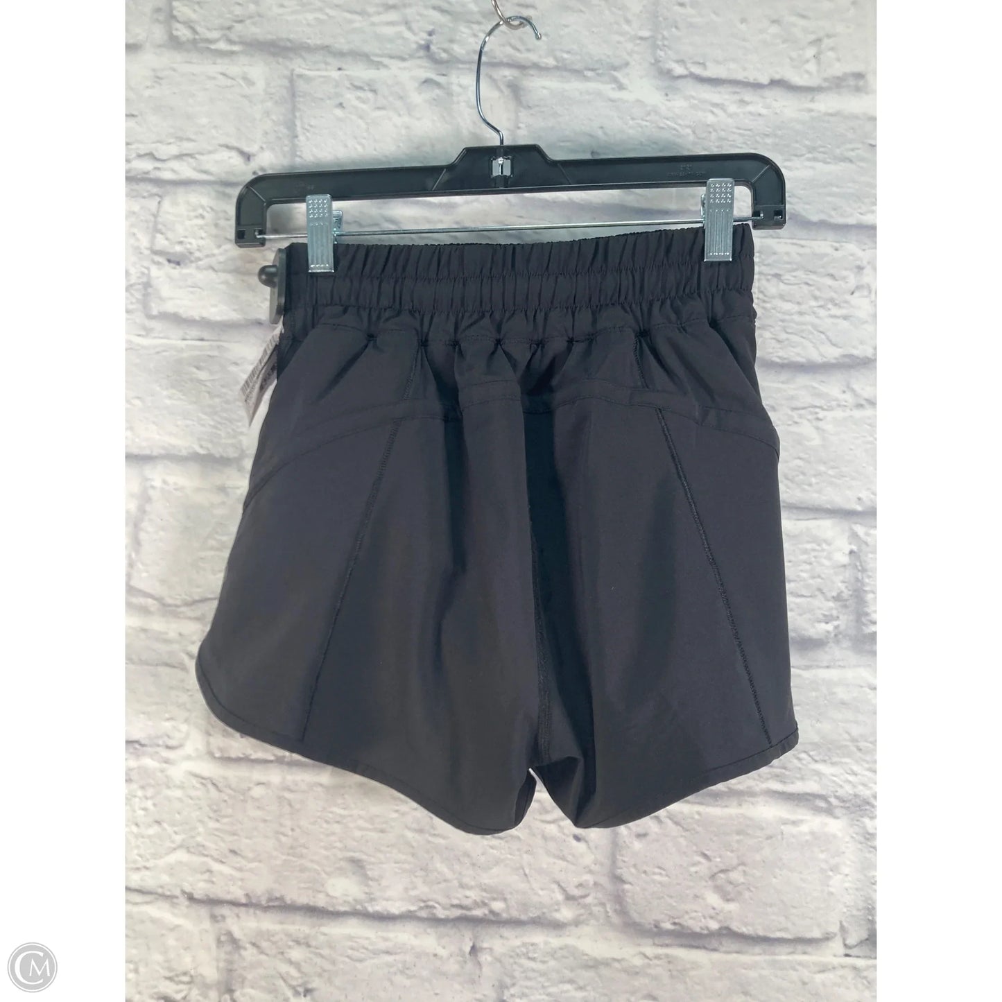 Athletic Shorts By Lululemon In Black, Size: 4