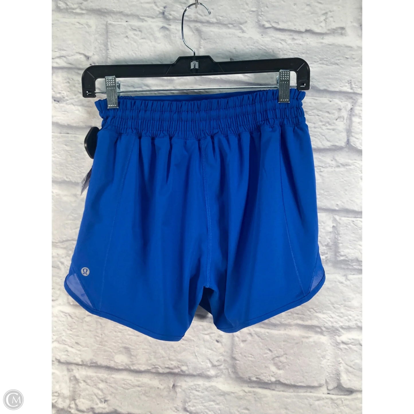 Athletic Shorts By Lululemon In Blue, Size: 6