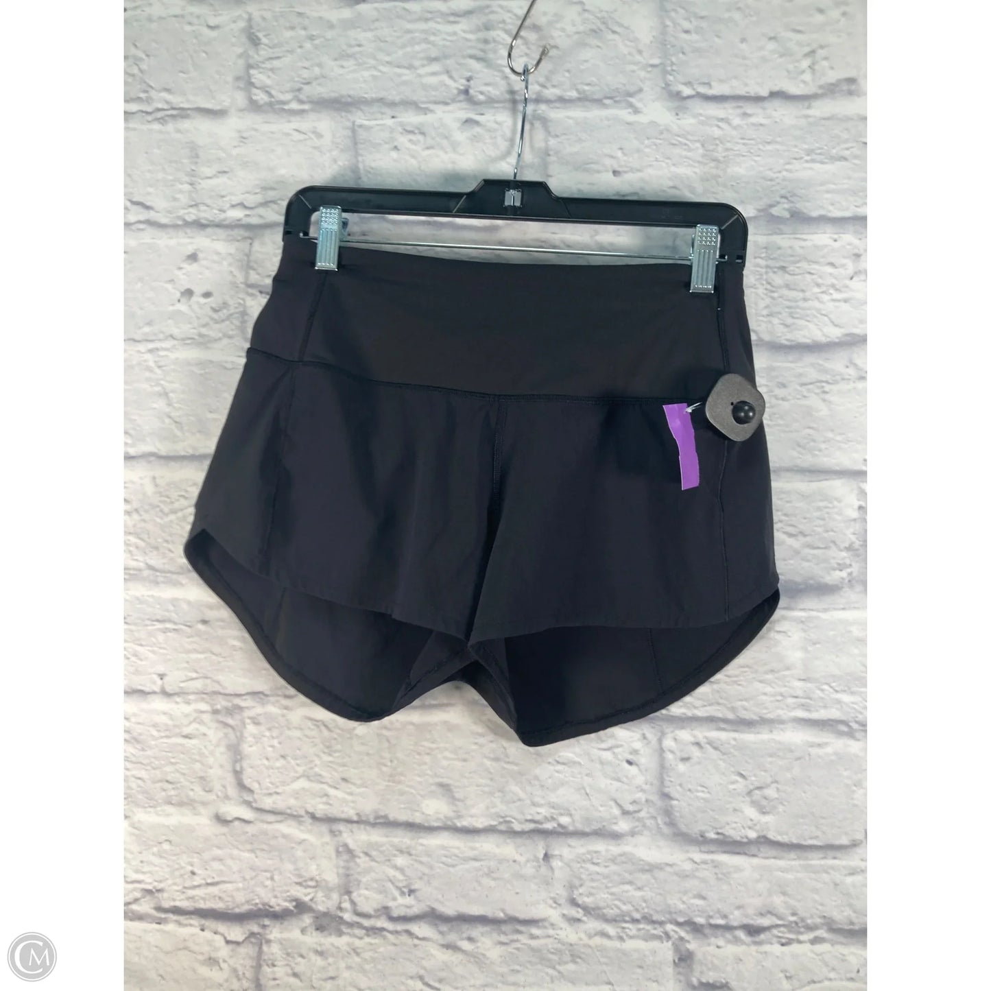 Athletic Shorts By Lululemon In Black, Size: 6