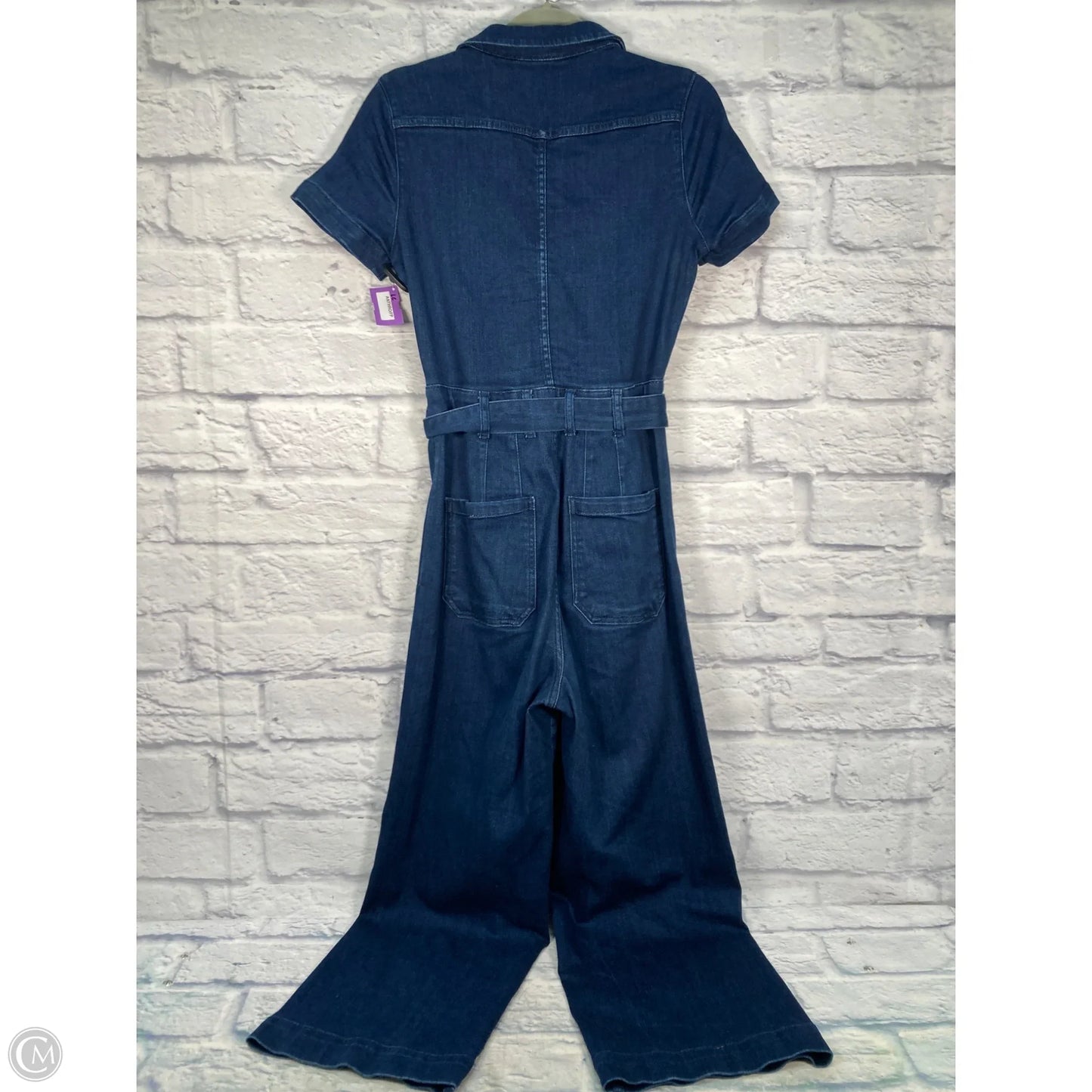 Jumpsuit By Maeve In Blue Denim, Size: M
