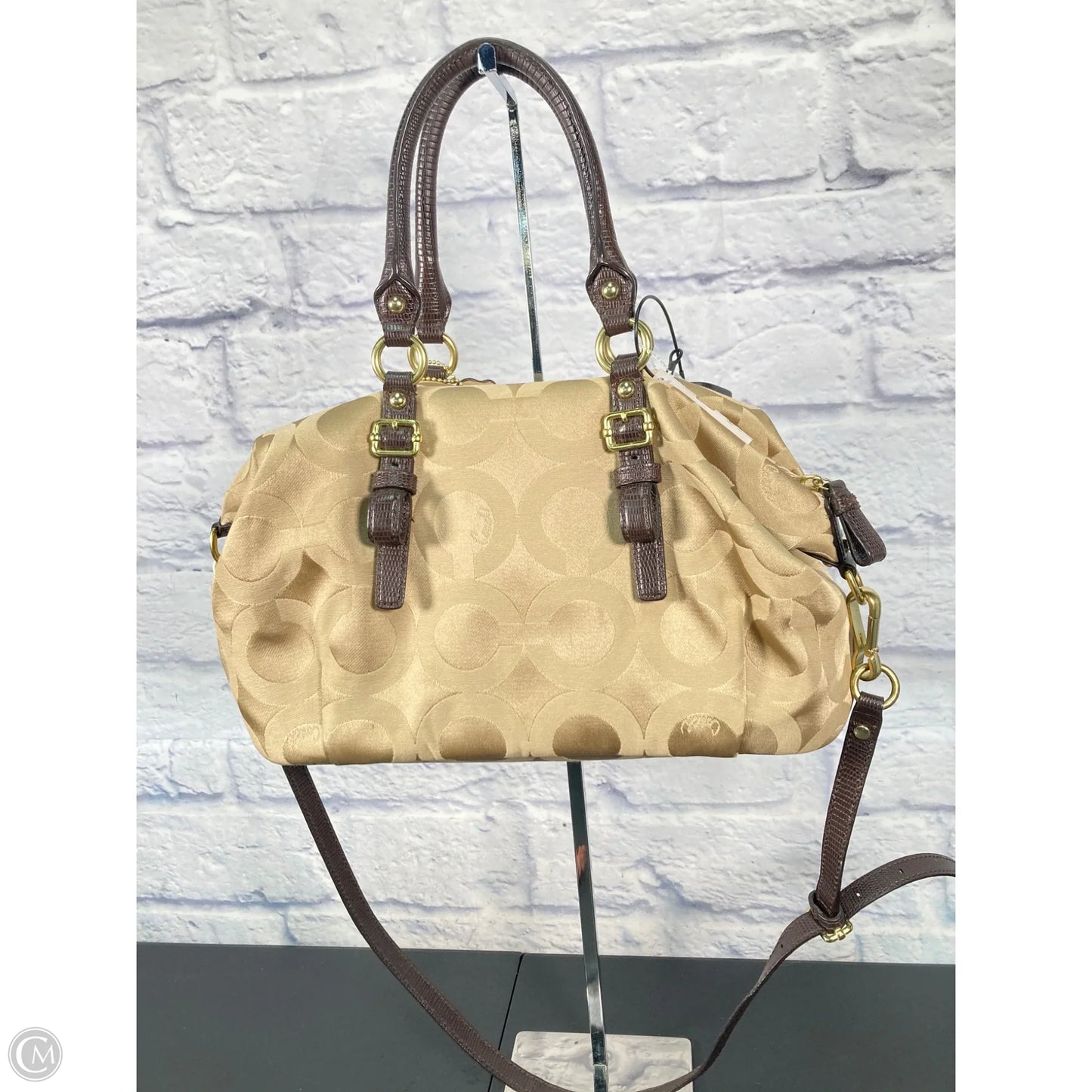 Handbag Designer By Coach, Size: Medium