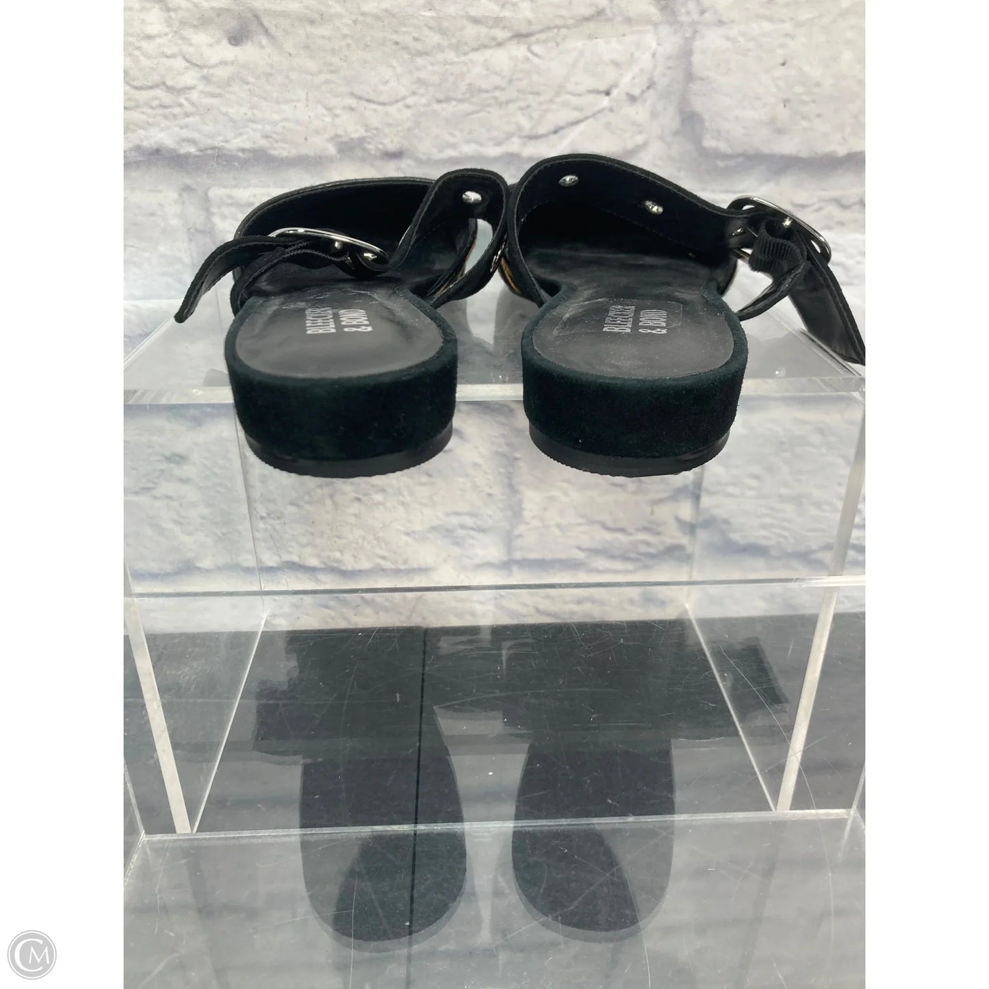 Shoes Flats By Bleecker & Bond In Black & Brown, Size: 8.5