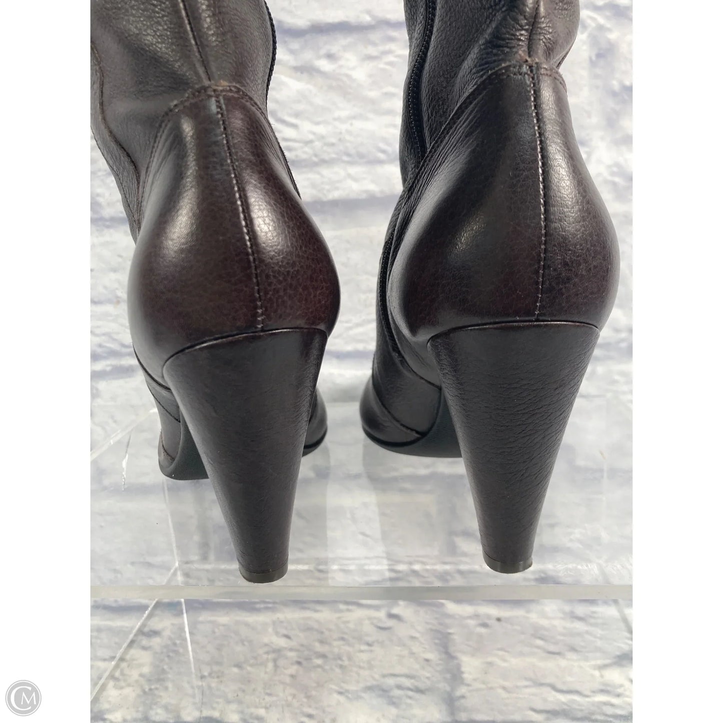 Boots Leather By Antonio Melani In Brown, Size: 9.5