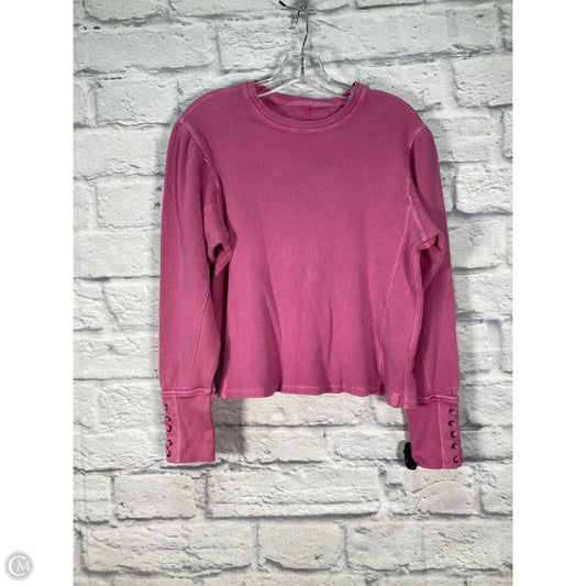 Top Long Sleeve By We The Free In Pink, Size: Xs