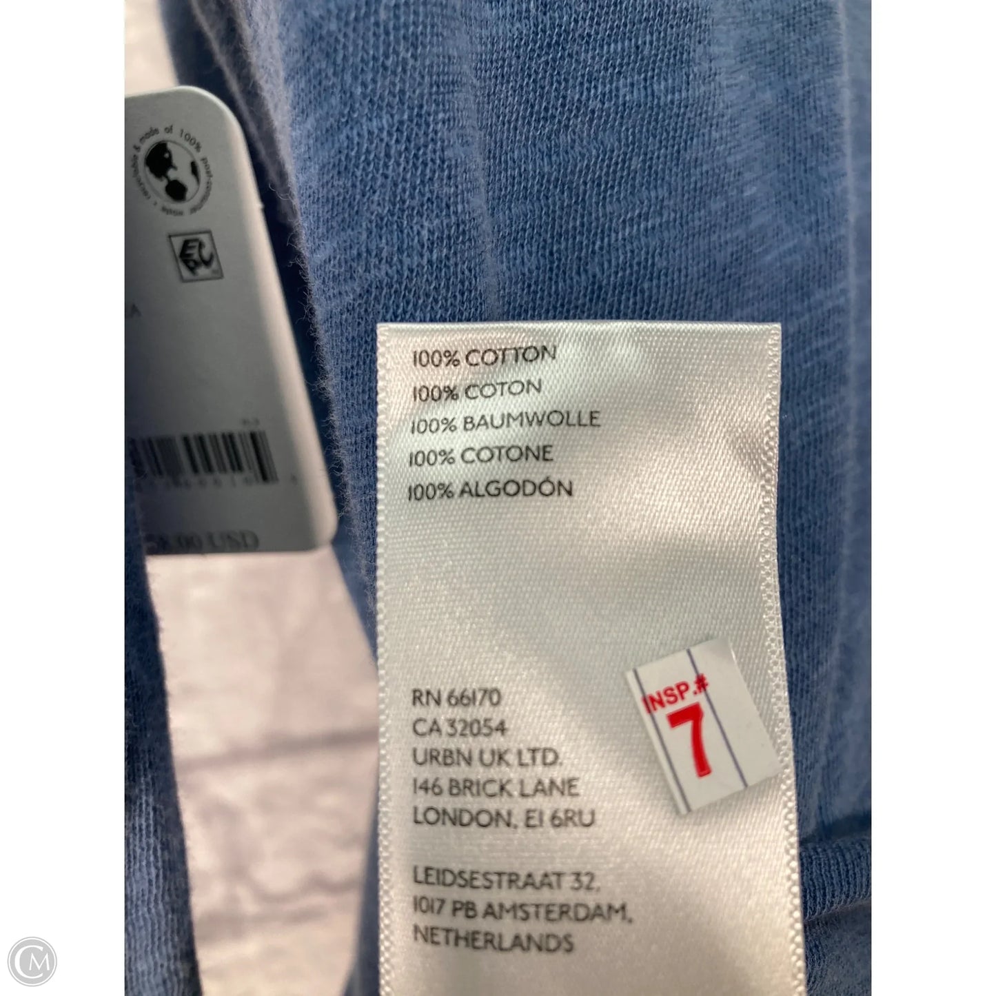 Top Long Sleeve Basic By We The Free In Blue, Size: M