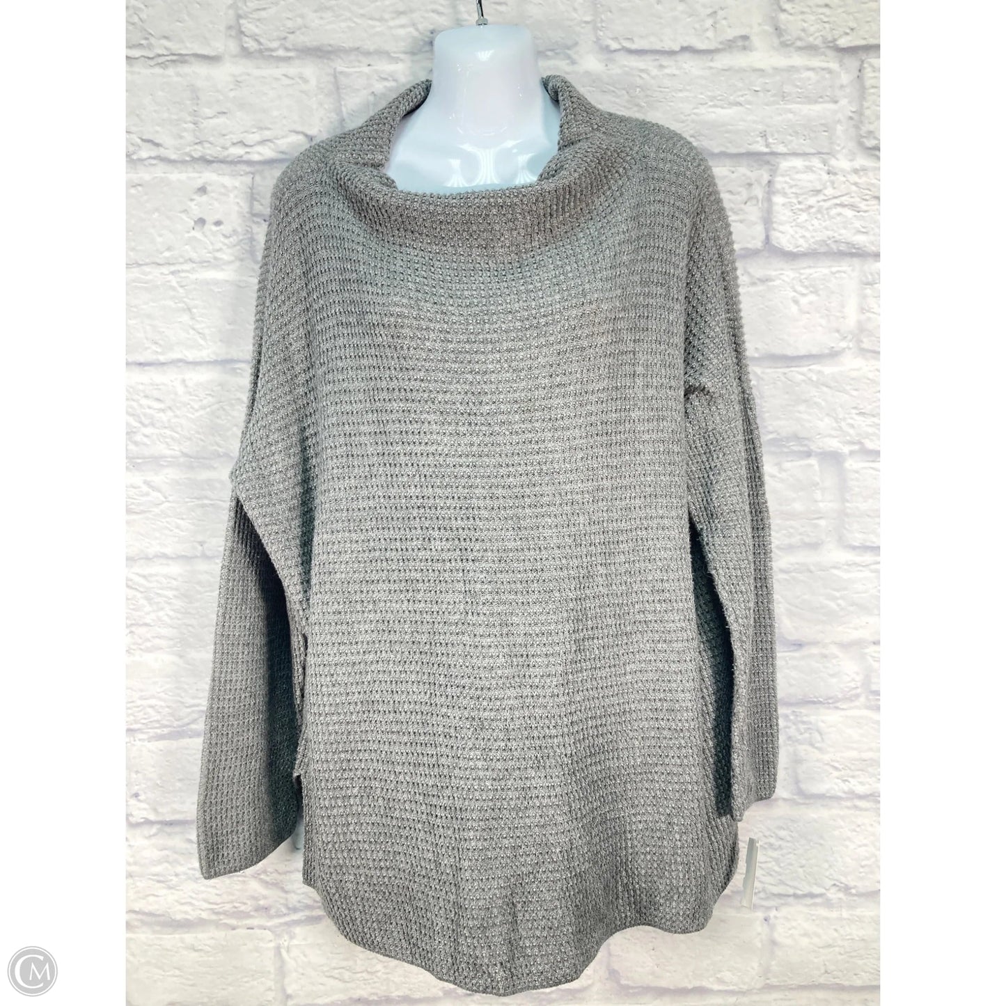 Sweater By Eileen Fisher In Grey, Size: M