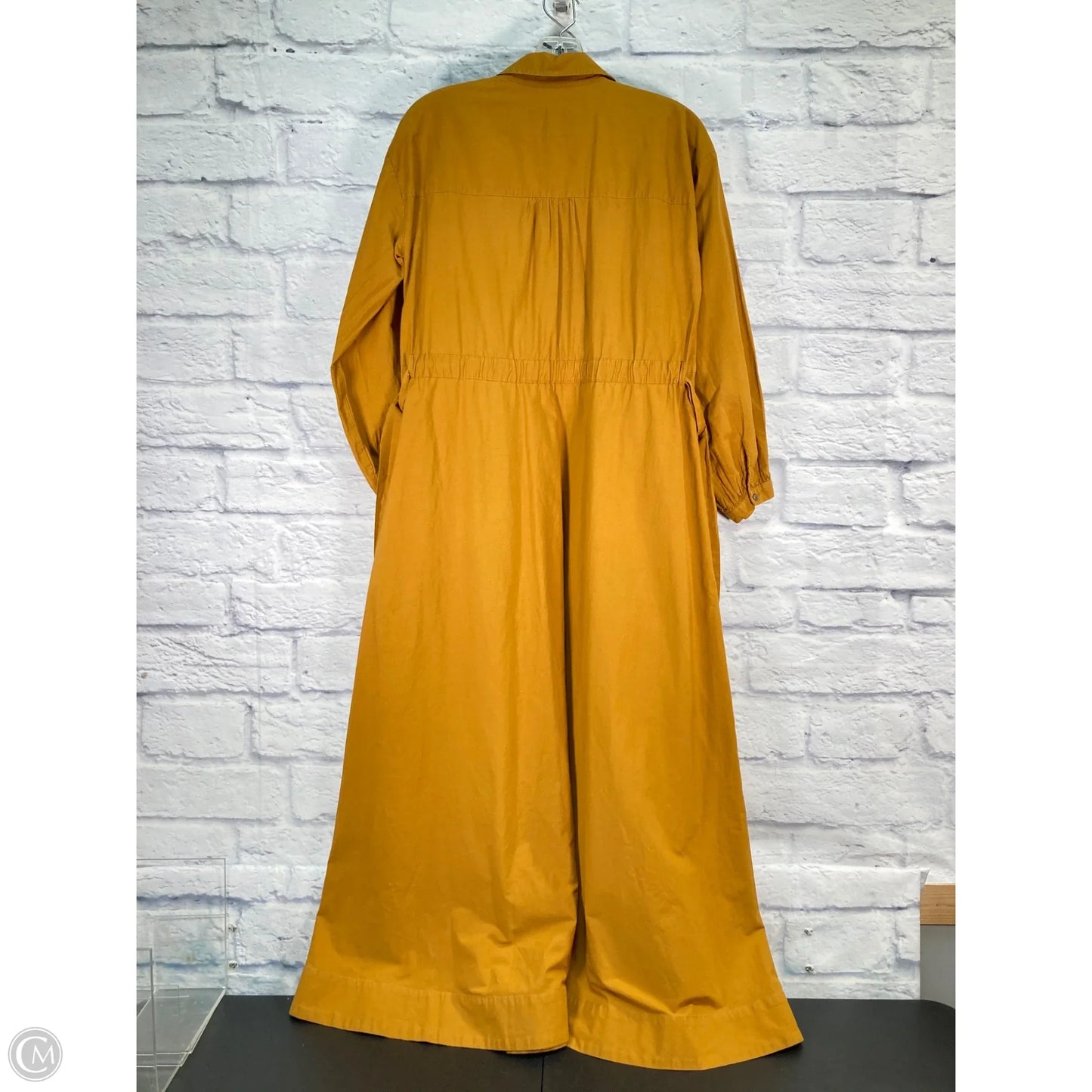 Dress Casual Maxi By Maeve In Gold, Size: S