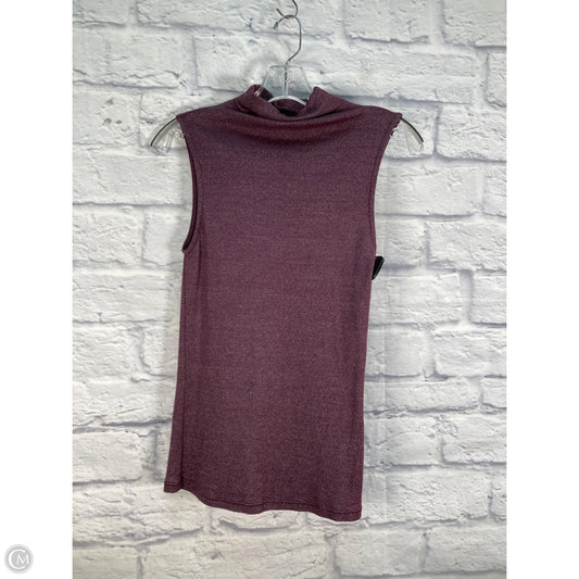 Top Sleeveless By Michael Stars In Purple, Size: S