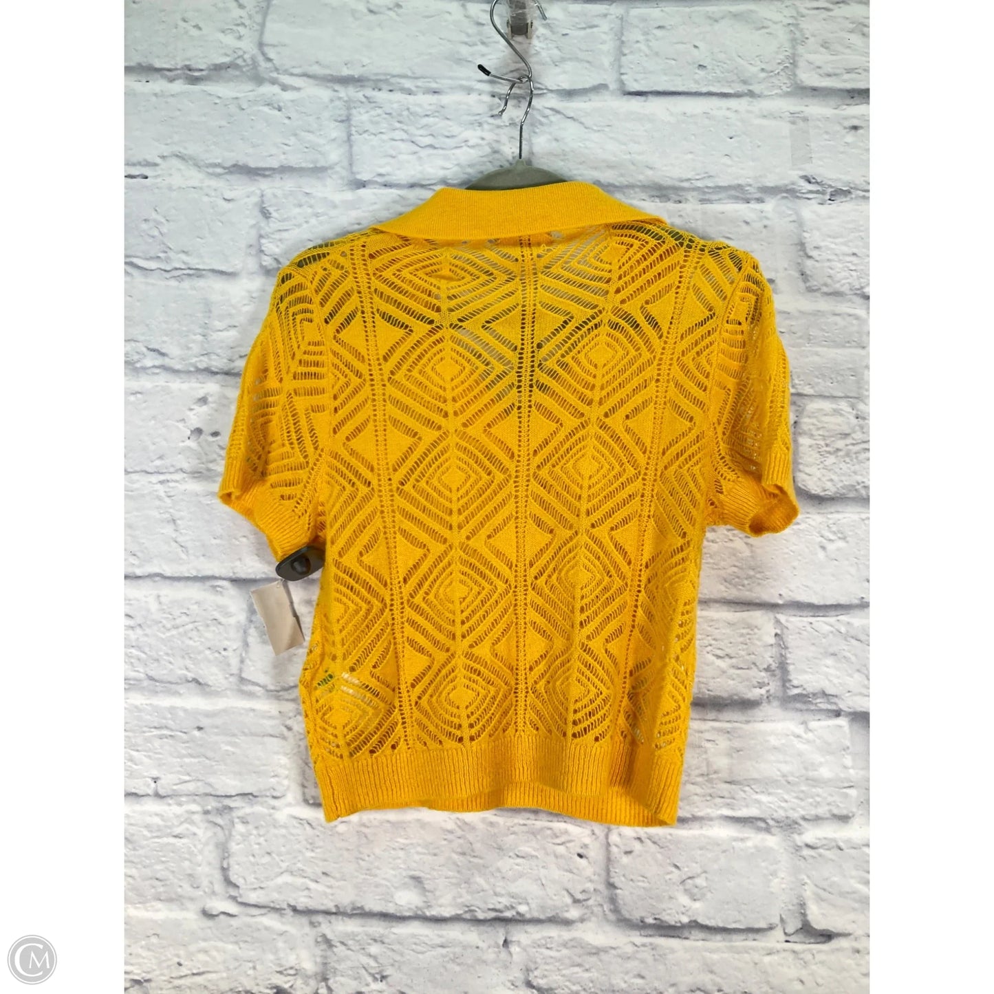 Sweater Cashmere By J. Crew In Yellow, Size: M