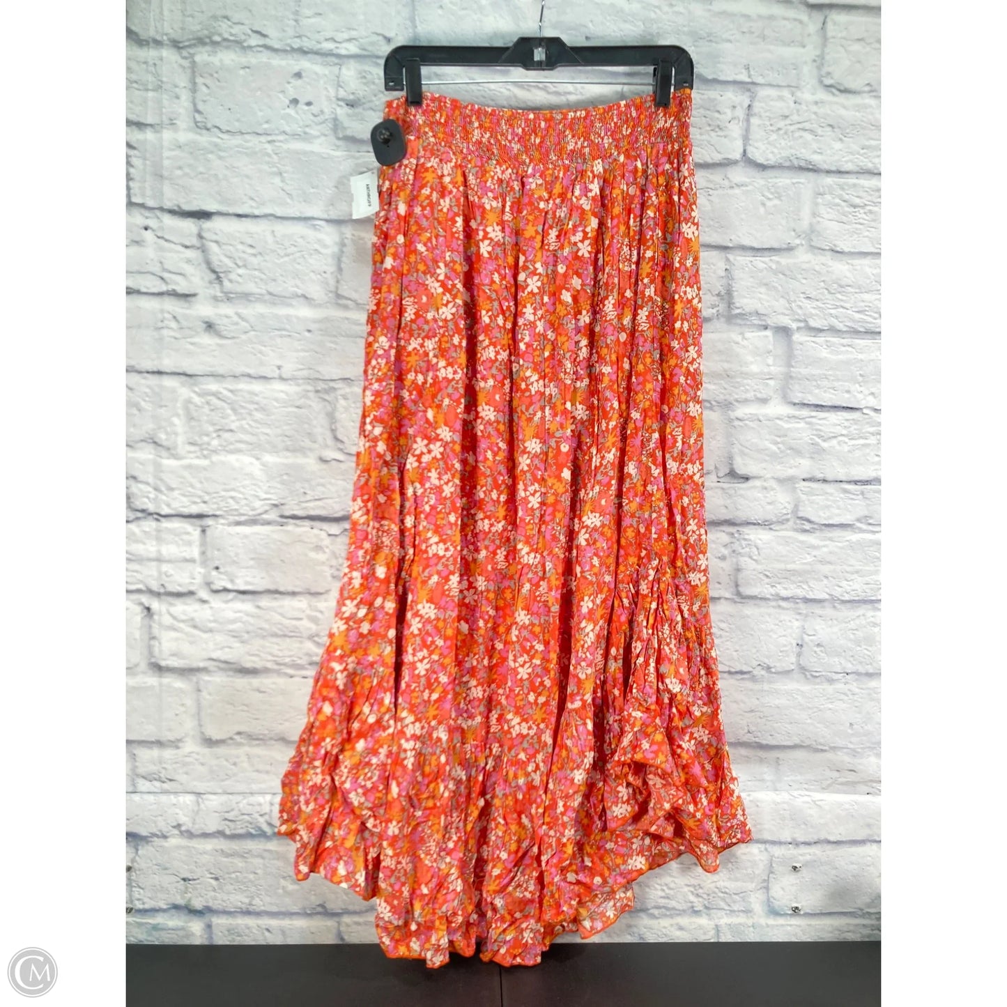 Skirt Set 2pc By Free People In Orange & Pink, Size: Xl
