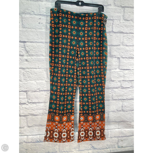Pants Other By Maeve In Green & Orange, Size: L