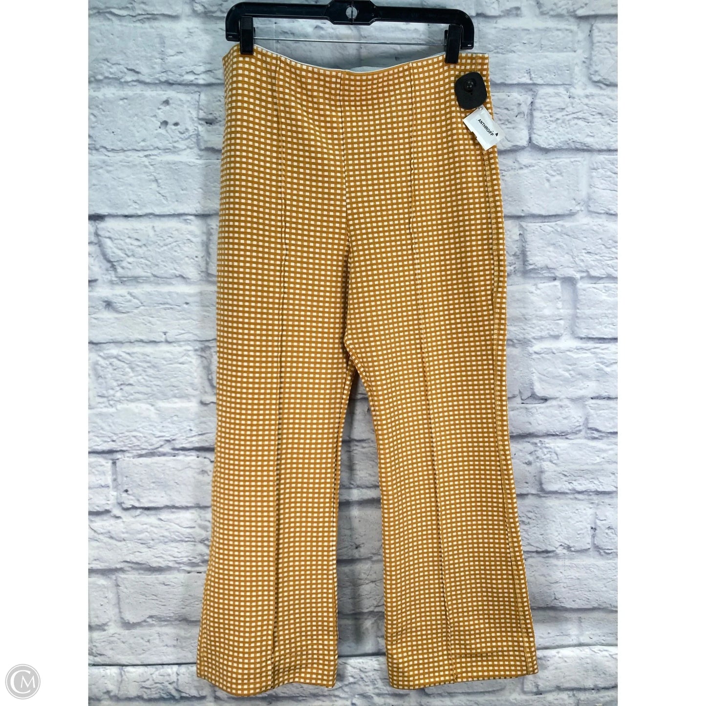 Pants Other By Maeve In White & Yellow, Size: L
