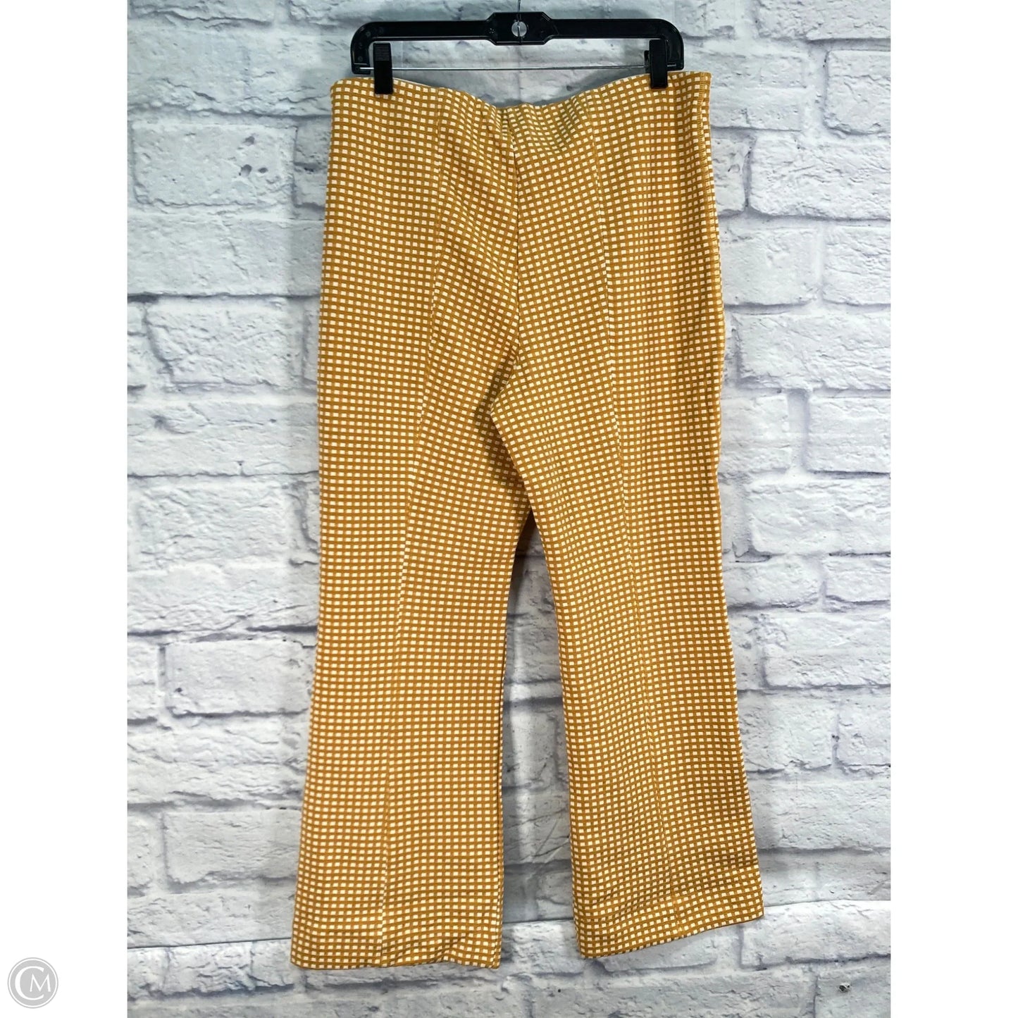 Pants Other By Maeve In White & Yellow, Size: L