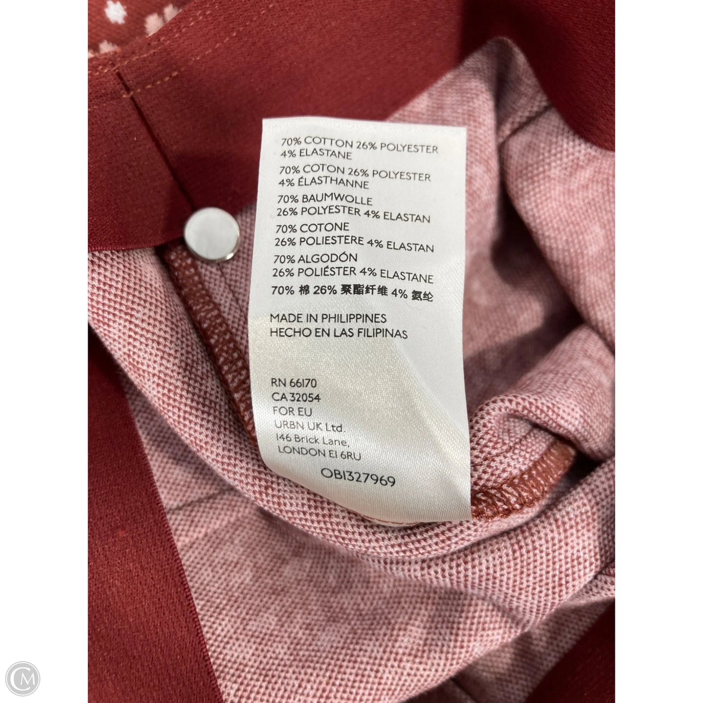 Pants Other By Maeve In Pink & Red, Size: L
