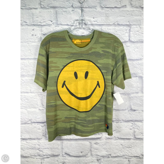 Top Short Sleeve By Clothes Mentor In Camouflage Print, Size: S