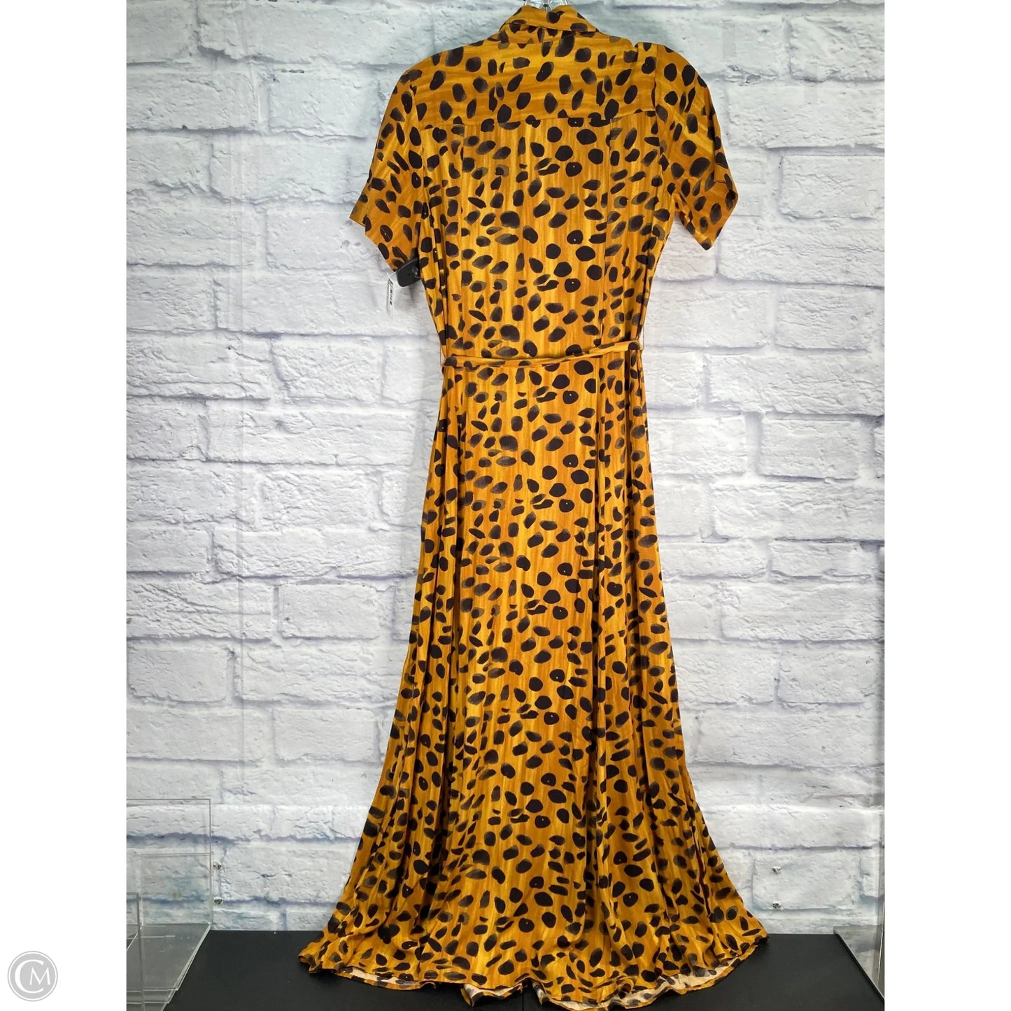 Dress Casual Maxi By Porridge In Black & Gold, Size: Xs