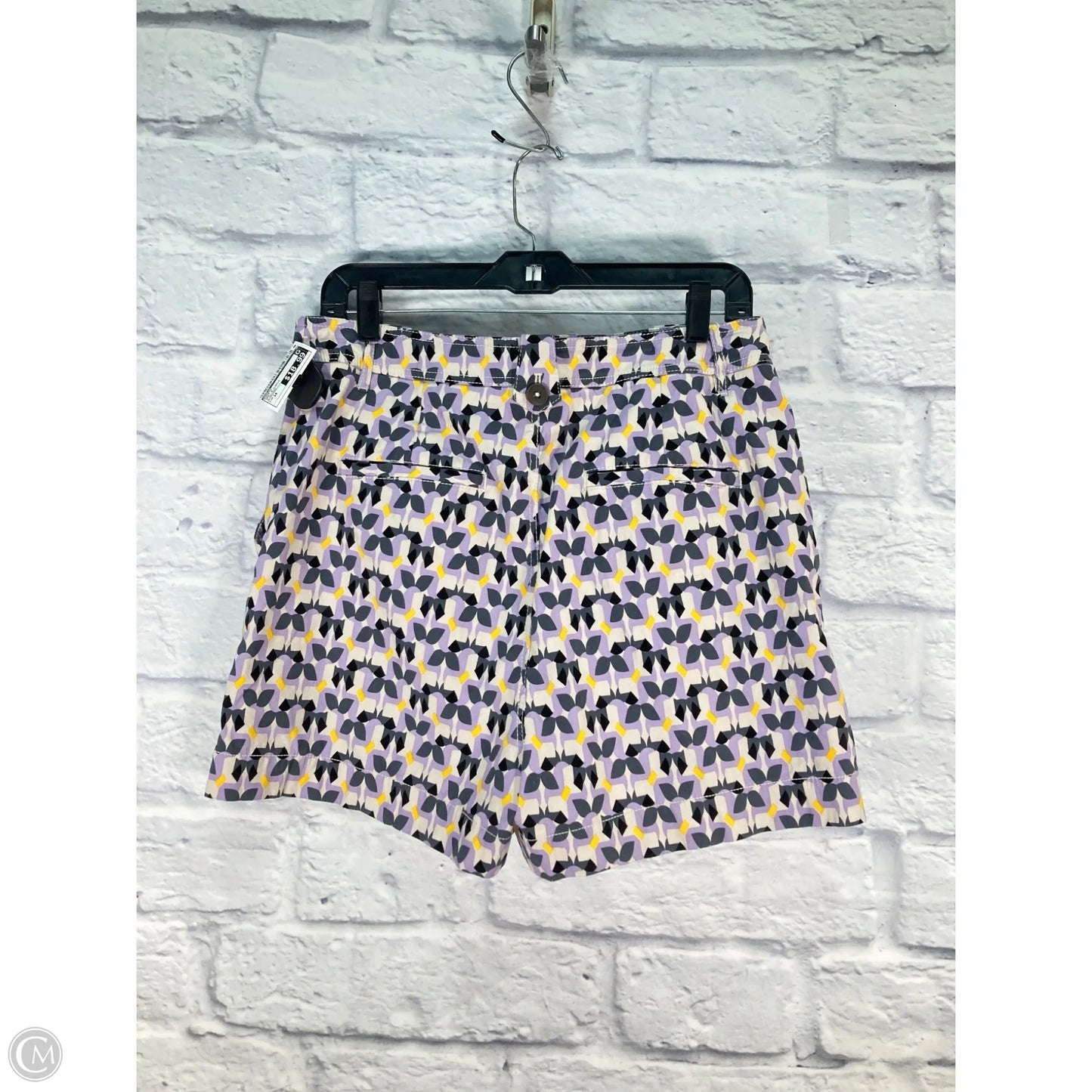 Shorts By Maeve In Grey & Purple, Size: 14