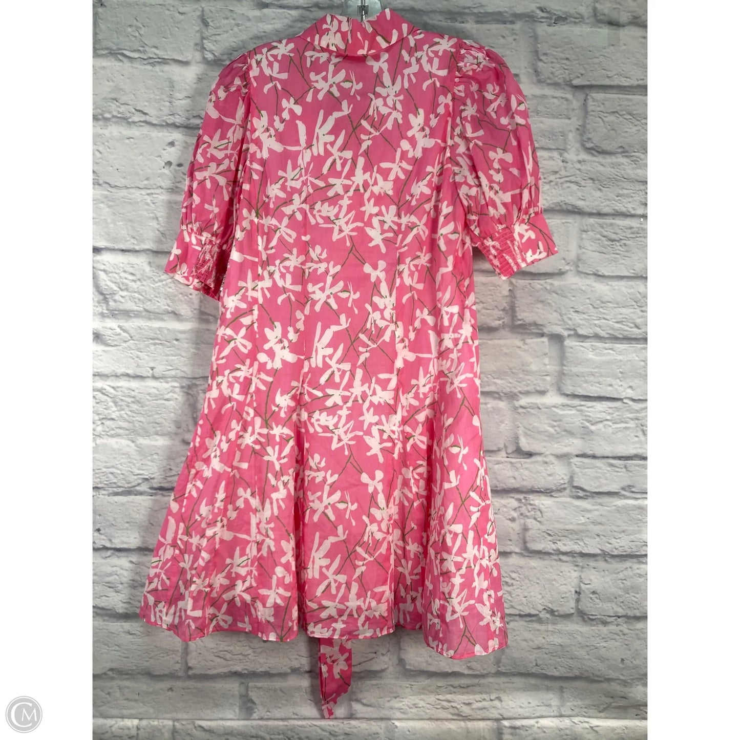 Dress Designer By Lilly Pulitzer In Pink & White, Size: Xxs