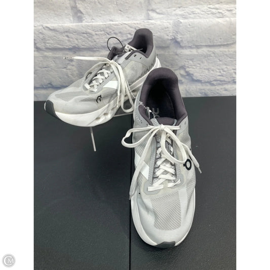 Shoes Athletic By On Cloud In Grey & White, Size: 7.5