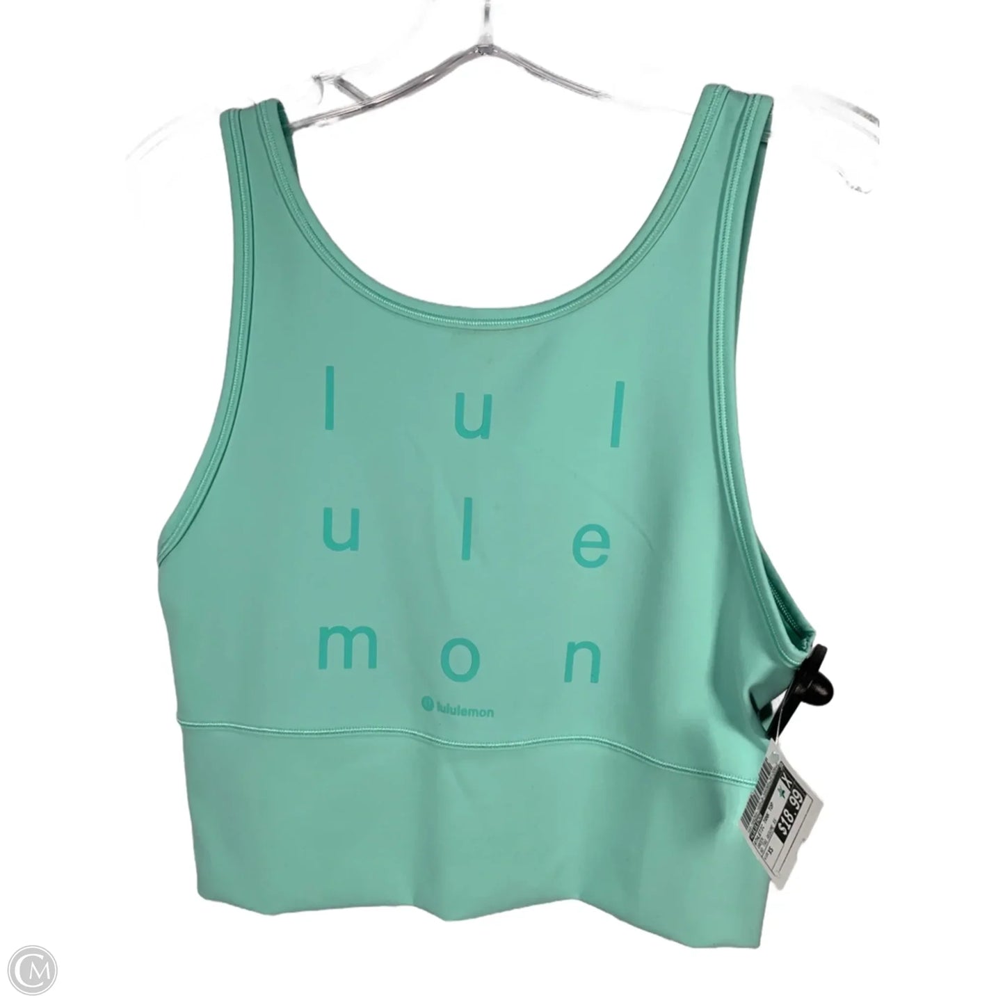 Athletic Tank Top By Lululemon In Green, Size: Xs