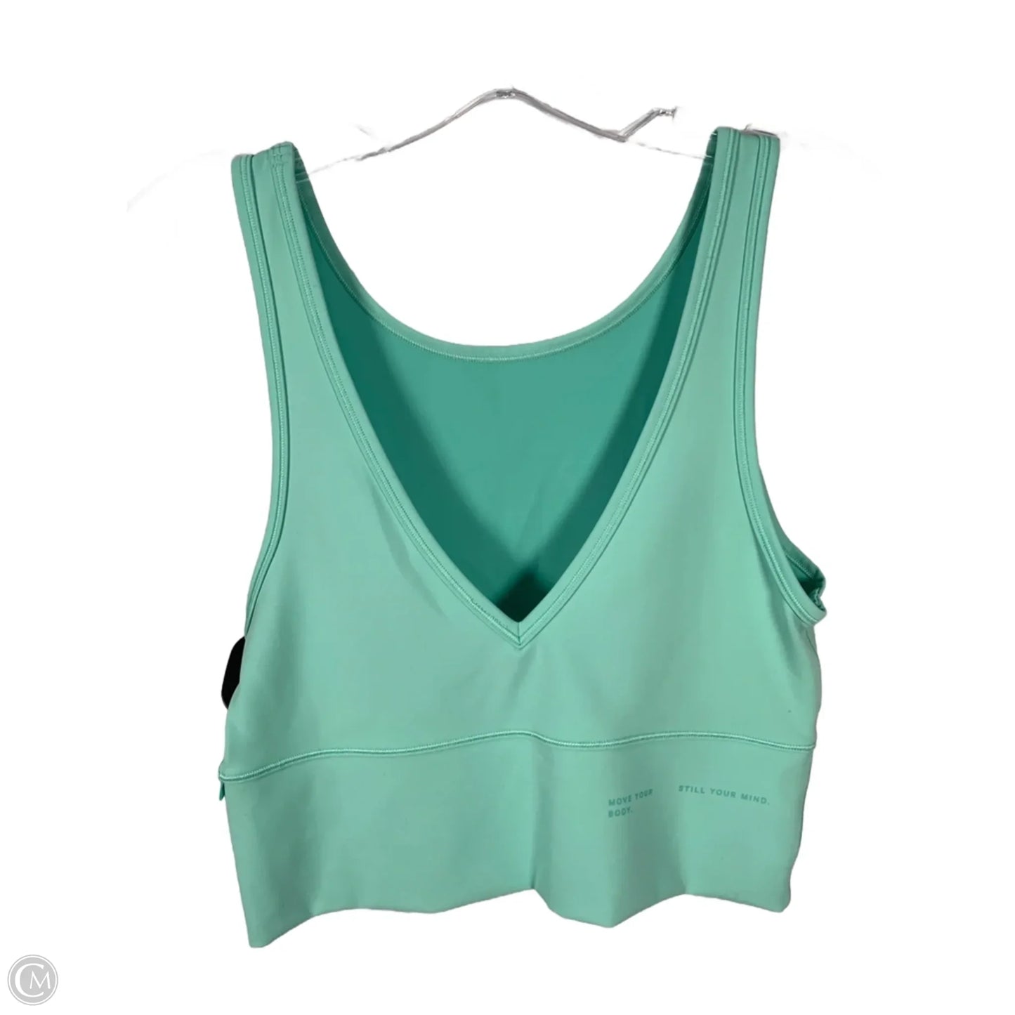 Athletic Tank Top By Lululemon In Green, Size: Xs
