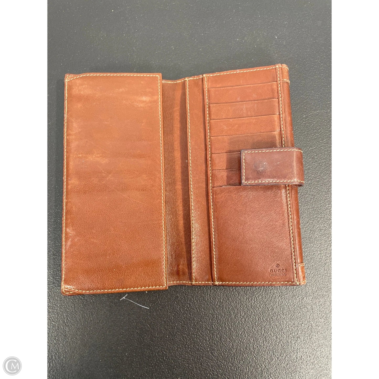 Wallet Luxury Designer By Gucci, Size: Large