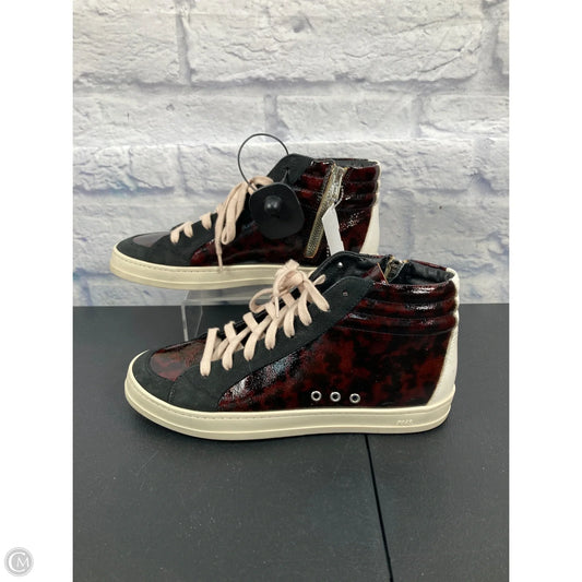 Shoes Sneakers By P448 In Brown & White, Size: 8
