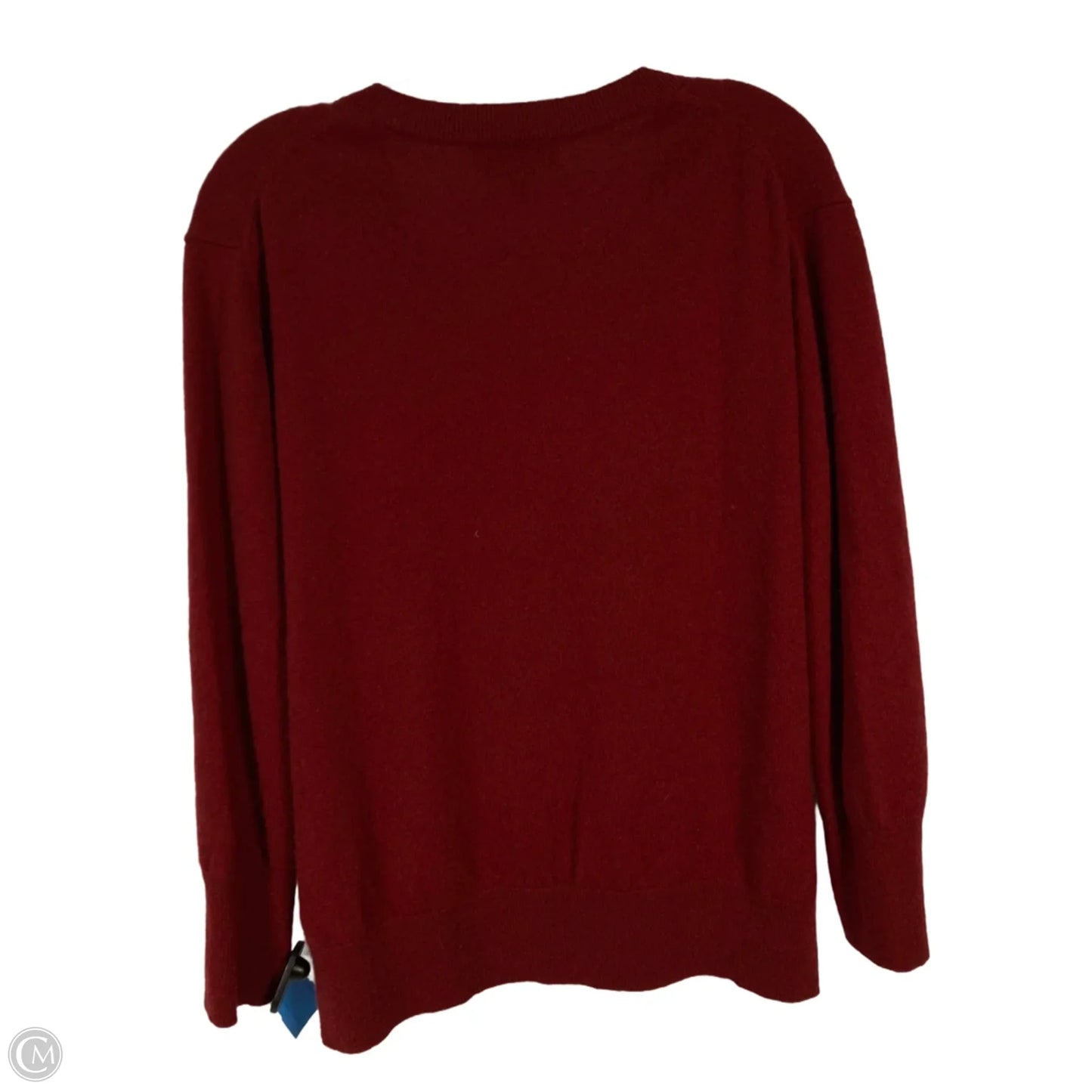Sweater By Chicos In Red, Size: M