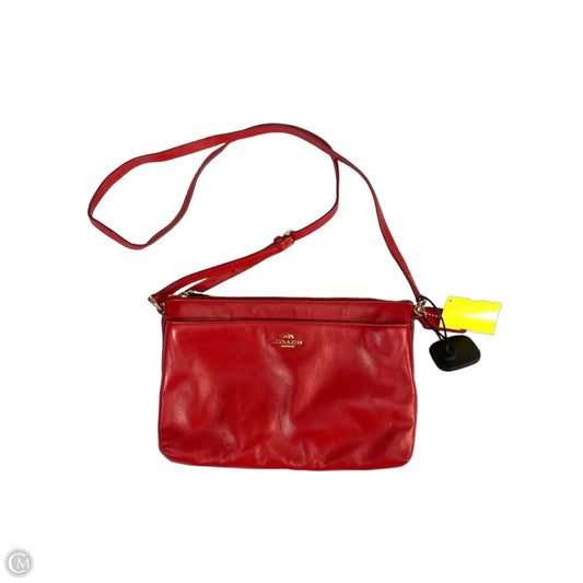 Crossbody Designer By Coach, Size: Small