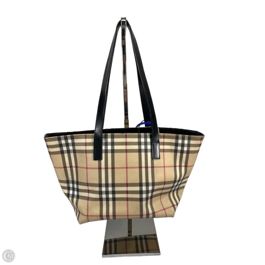 Tote Luxury Designer By Burberry, Size: Medium