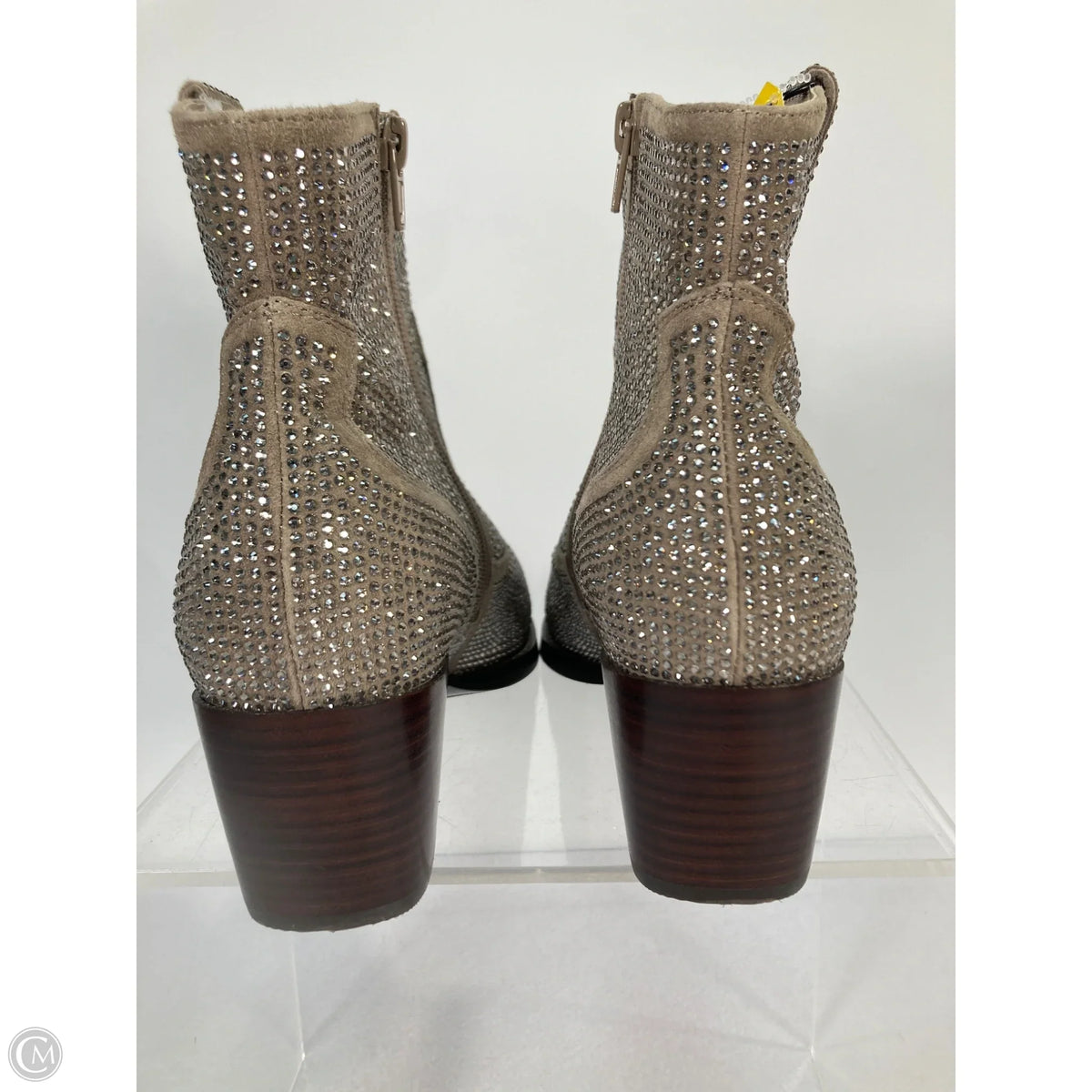 Boots Western By Vaneli In Silver, Size: 9