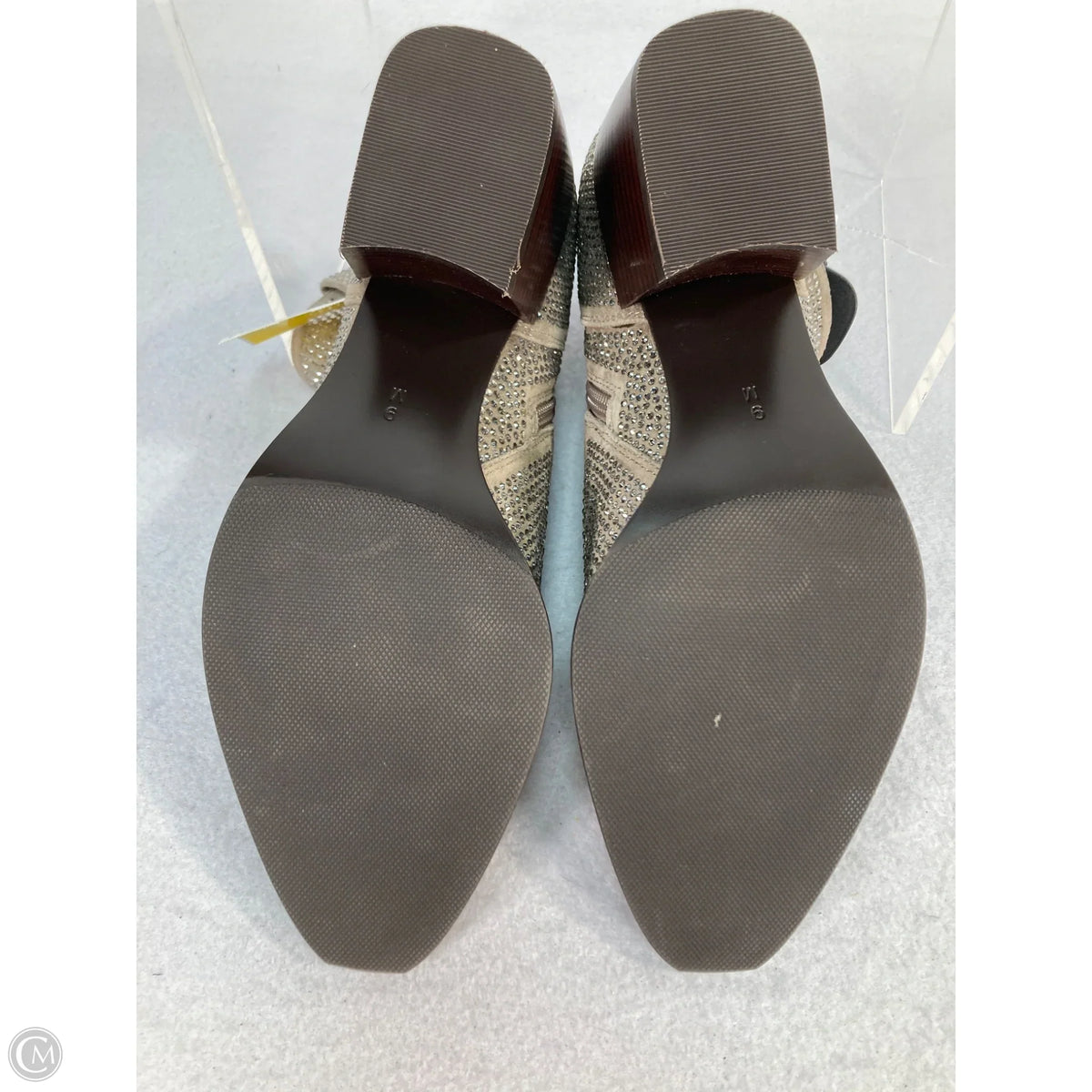 Boots Western By Vaneli In Silver, Size: 9