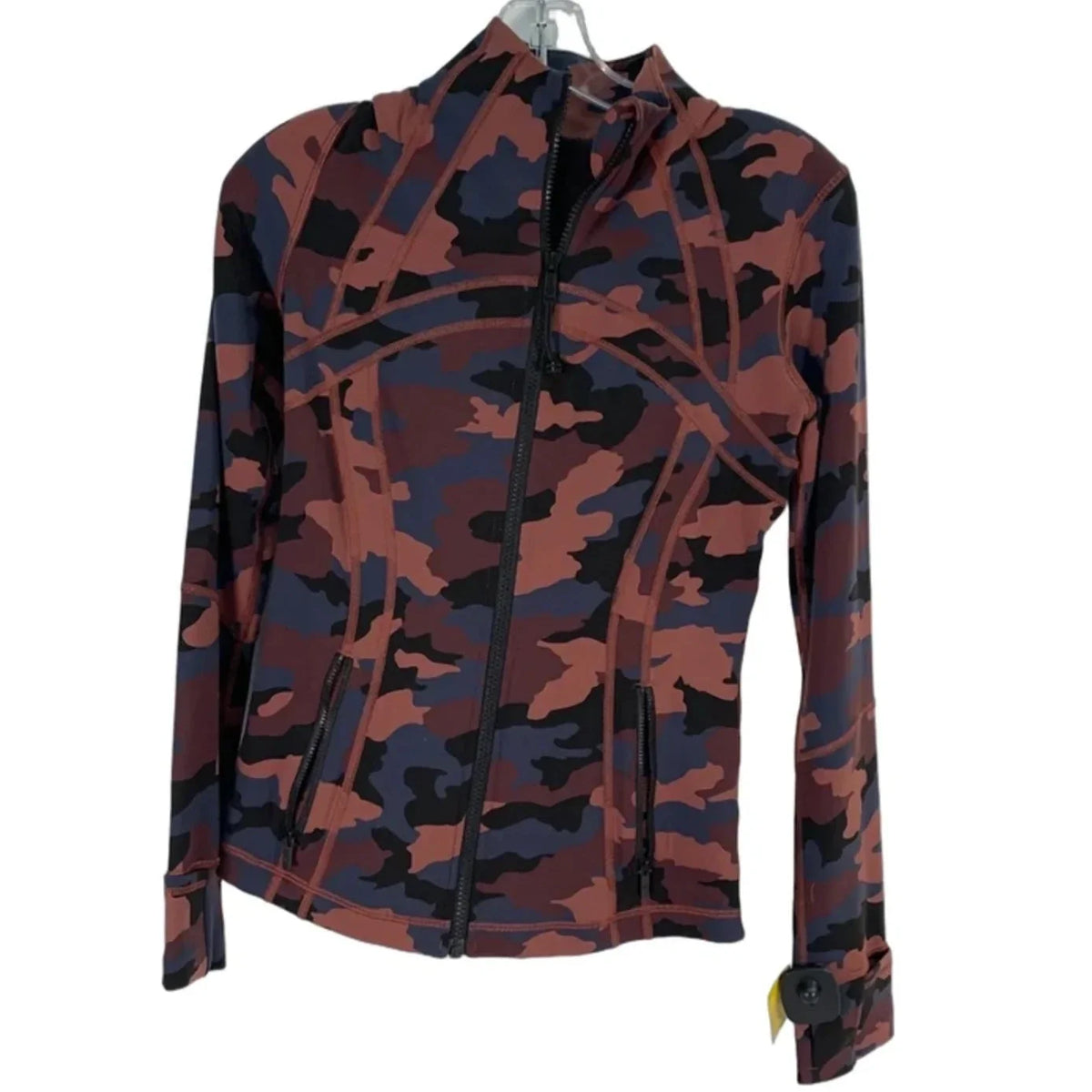 Athletic Jacket By Lululemon In Camouflage Print, Size: 6