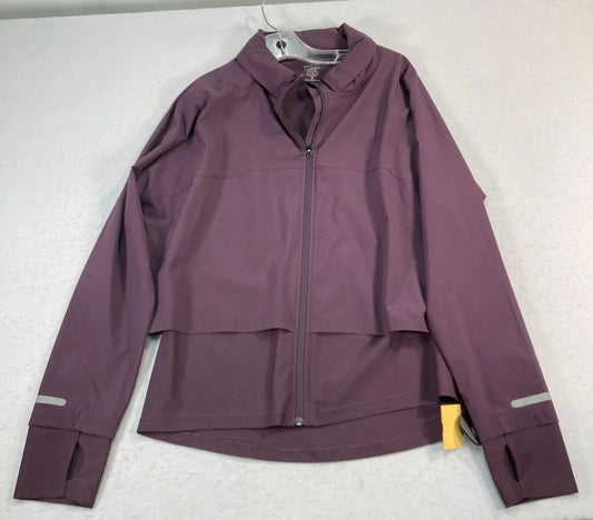 Athletic Jacket By Sweaty Betty In Purple, Size: Xl
