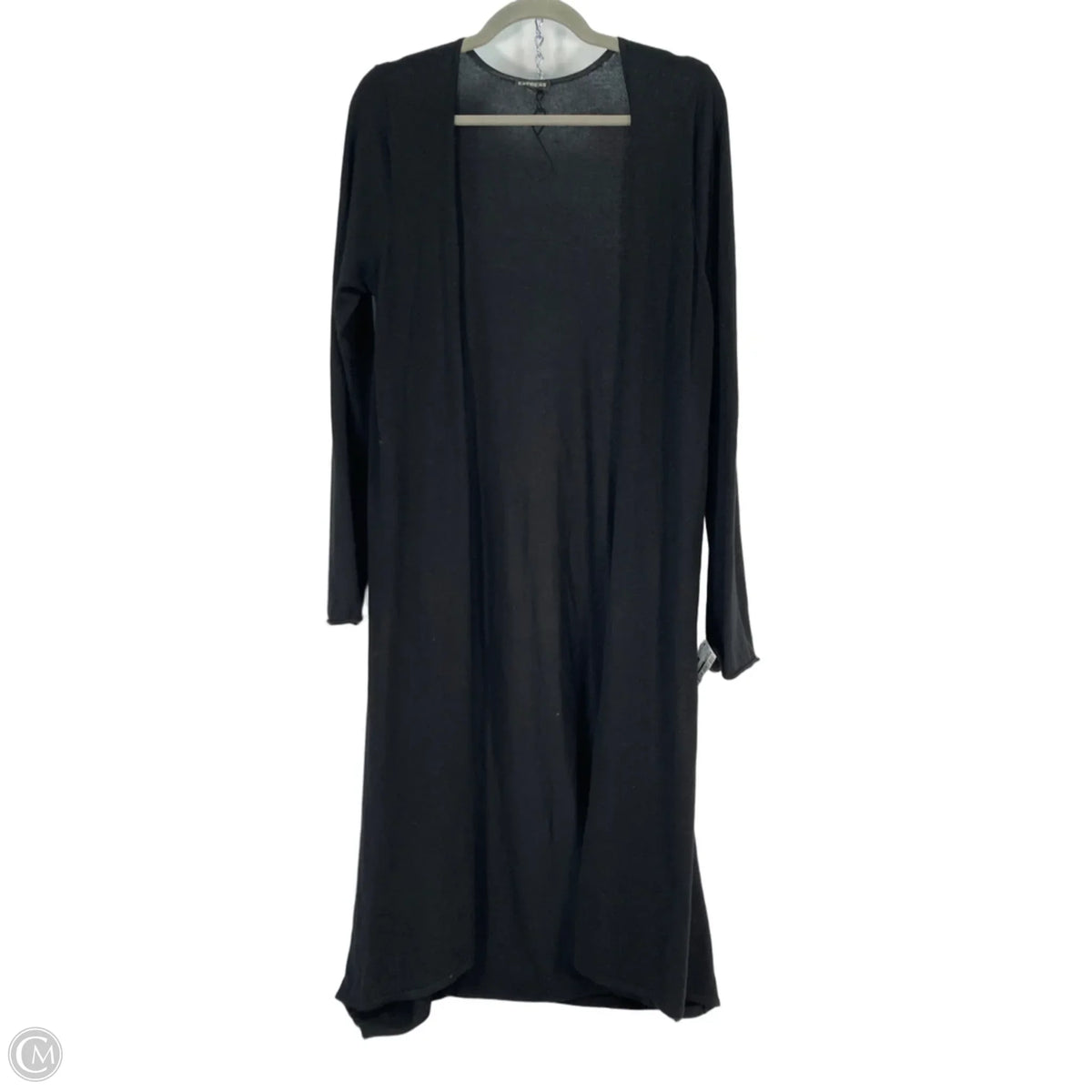 Sweater Cardigan By Express In Black, Size: L