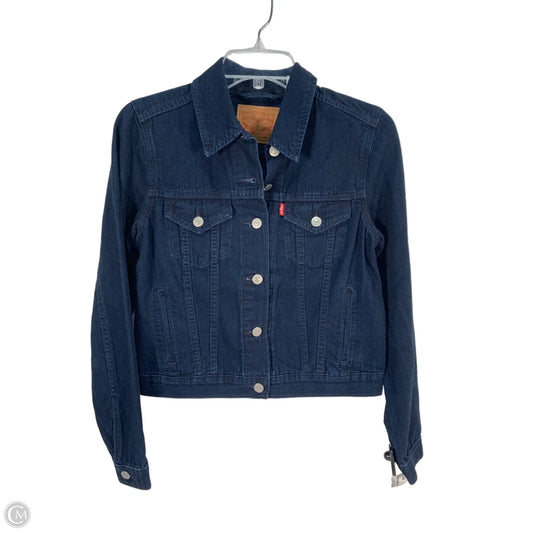 Jacket Denim By Levis In Blue Denim, Size: M
