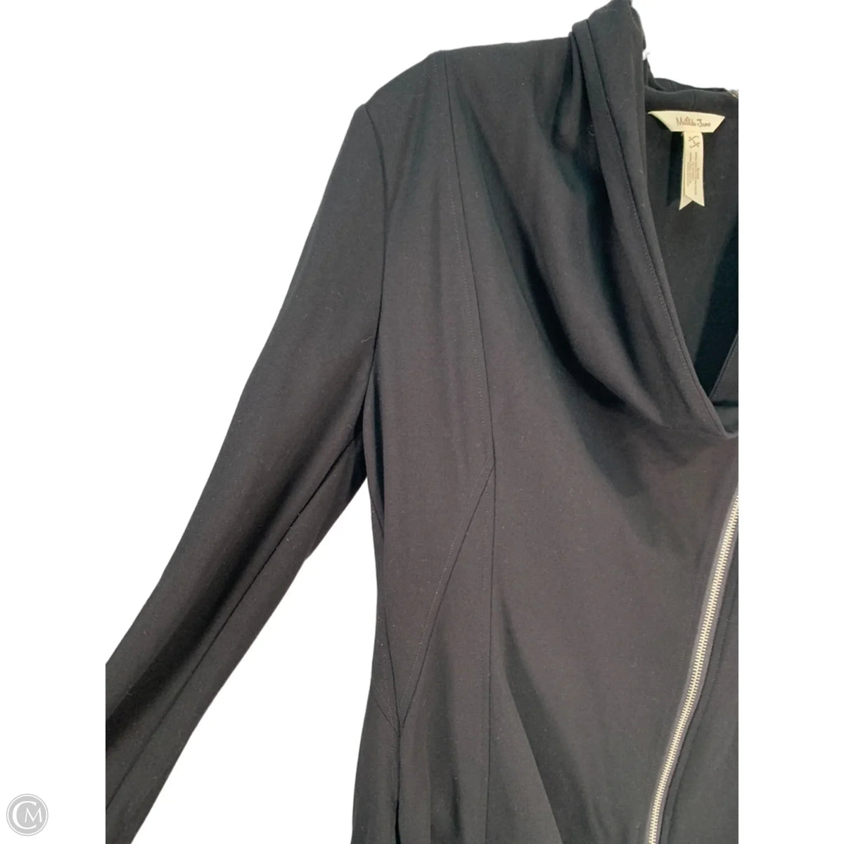 Athletic Jacket By Matilda Jane In Black, Size: L