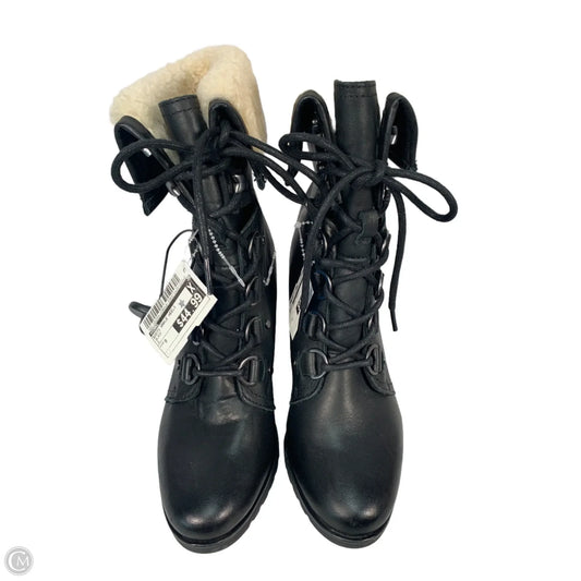 Boots Ankle Heels By Sorel In Black, Size: 9