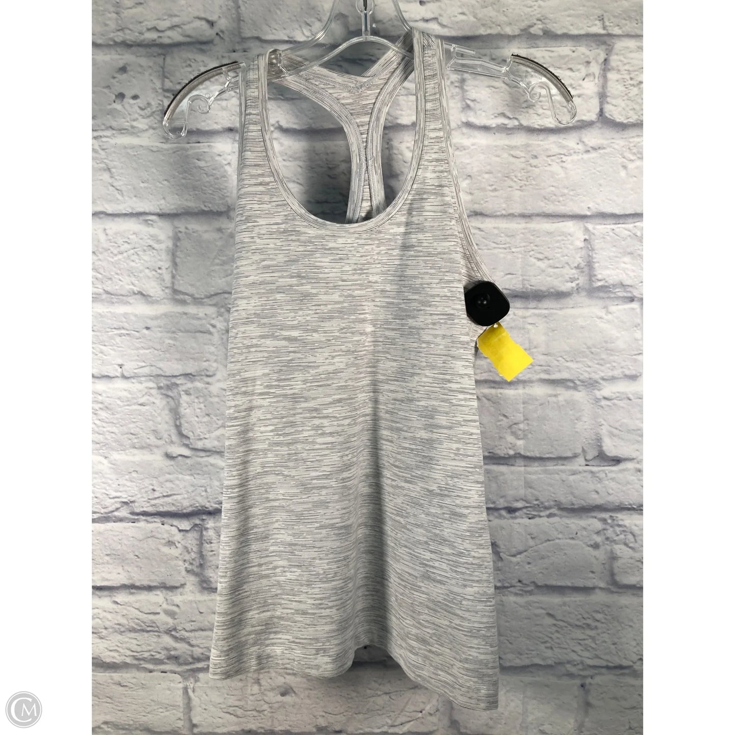 Athletic Tank Top By Lululemon In Grey, Size: M