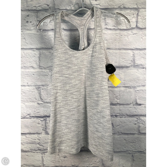 Athletic Tank Top By Lululemon In Grey, Size: M