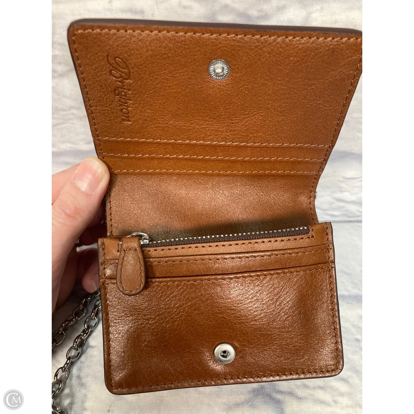 Wallet Leather By Brighton, Size: Small