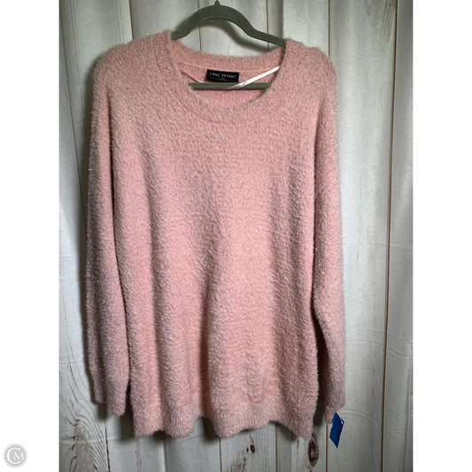 Sweater By Lane Bryant In Pink, Size: L