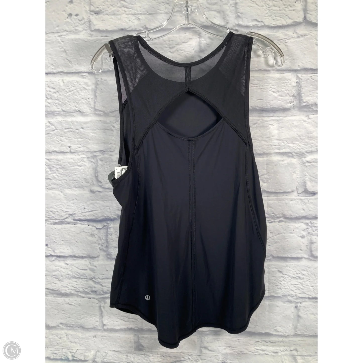 Athletic Tank Top By Lululemon In Black, Size: M