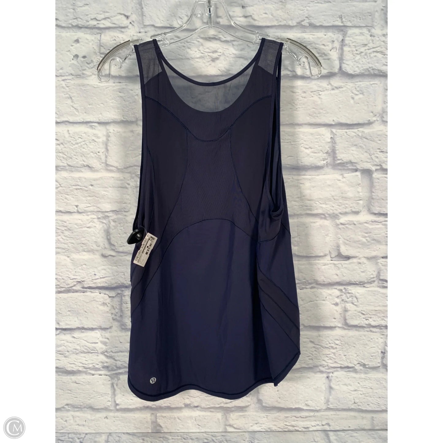 Athletic Tank Top By Lululemon In Navy, Size: M