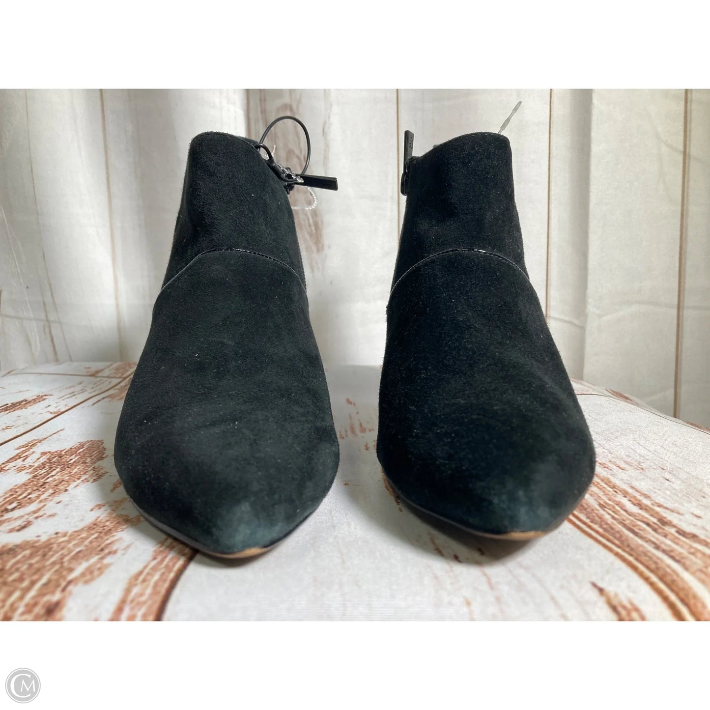 Boots Ankle Heels By Donald Pliner In Black, Size: 8.5