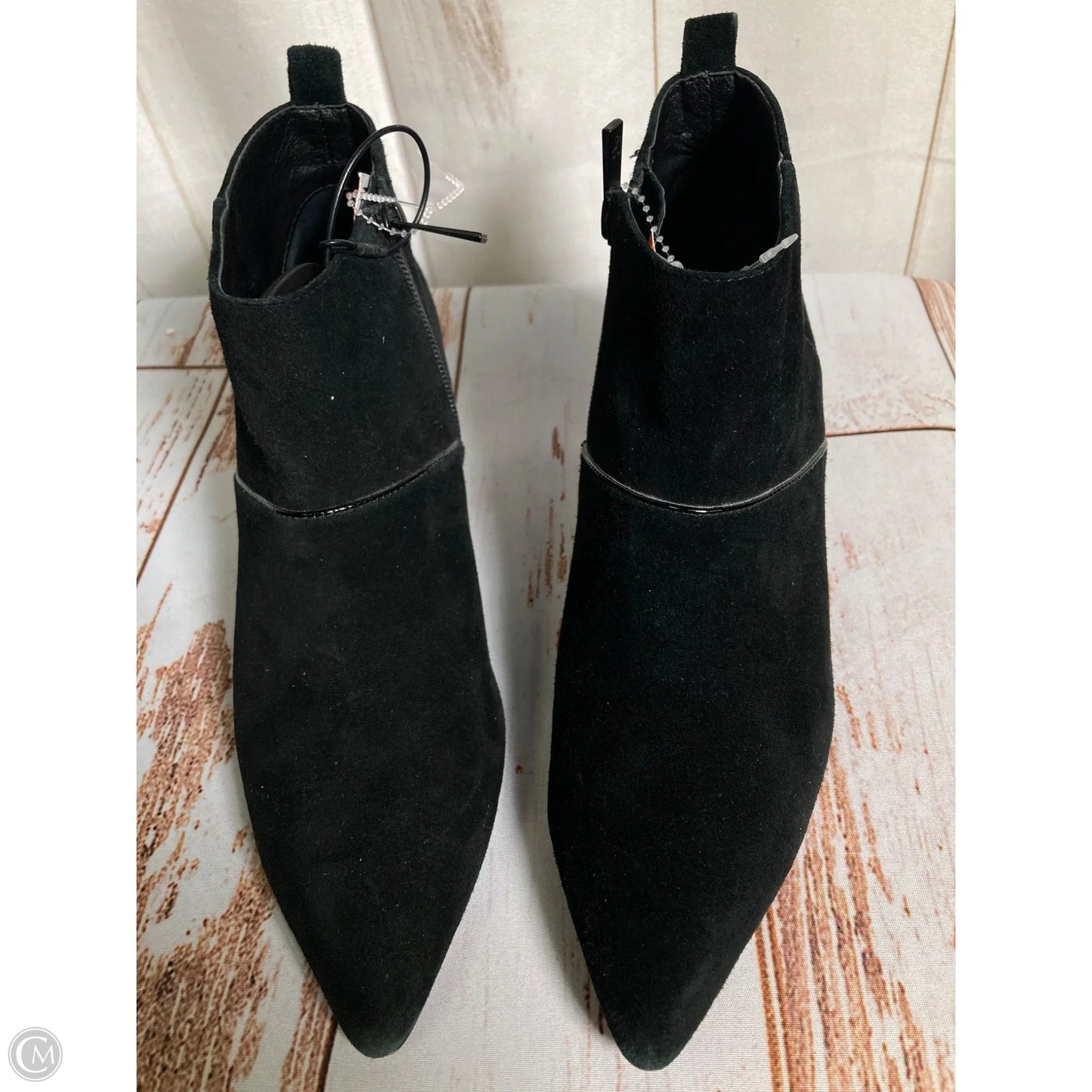 Boots Ankle Heels By Donald Pliner In Black, Size: 8.5