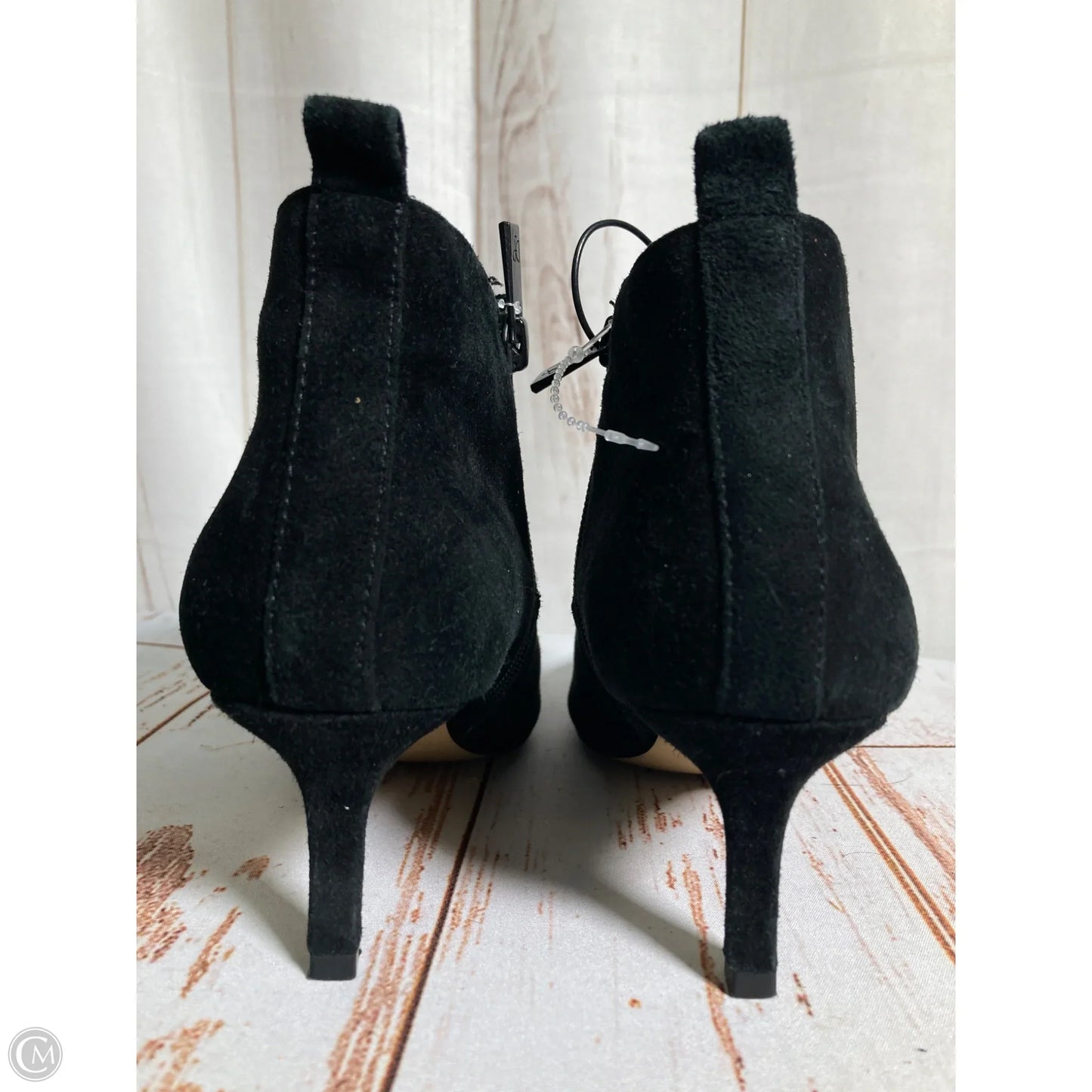 Boots Ankle Heels By Donald Pliner In Black, Size: 8.5