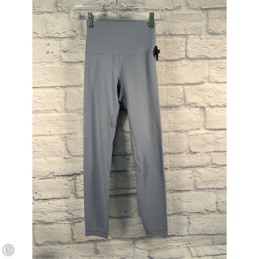 Athletic Leggings Capris By Lululemon In Blue, Size: Xs